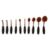 Oval Makeup Brush Set - Hotlox Studio & Spa